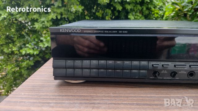 Kenwood GE-930 Equalizer with Dual Spectrum Analyzer 2x14 bands, снимка 8 - Еквалайзери - 45529279