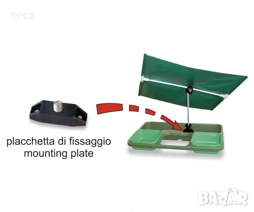 Сенник чадър за стръв Stonfo Baits Tent защита от слънце и дъжд, снимка 2 - Такъми - 53859050