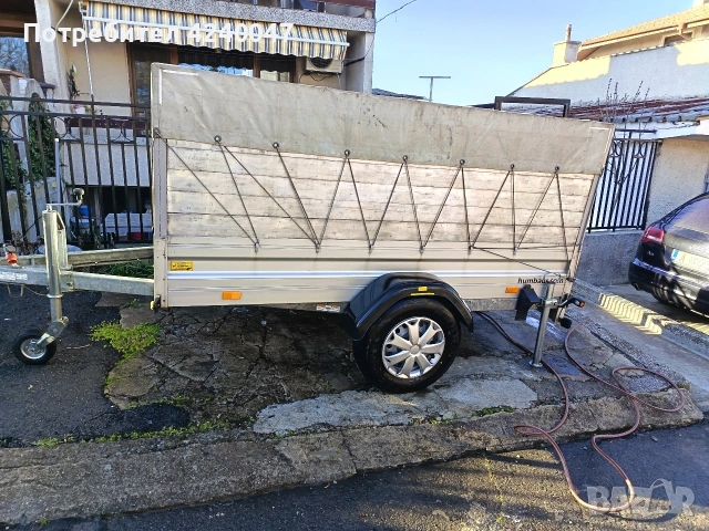 Humbaur 1300кг със спирачка 