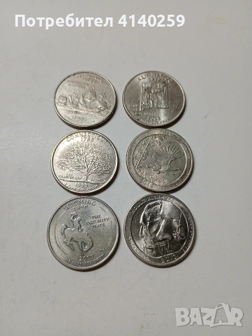 САЩ МОНЕТИ 1/4 КУОРТЪР ДОЛАР 1999 Г , снимка 2 - Нумизматика и бонистика - 53311248