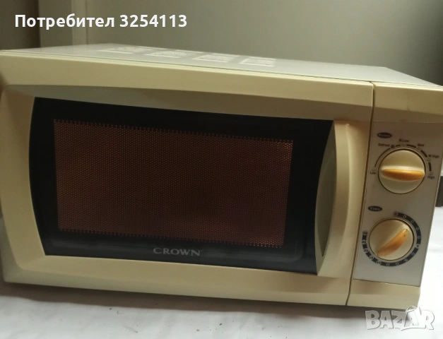 Микровълнова фурна CROWN, снимка 3 - Микровълнови - 53491990