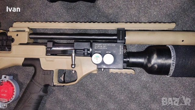 Намалена цена: Въздушна PCP Hatsan Factor BP 5.5, снимка 4 - Въздушно оръжие - 52513995