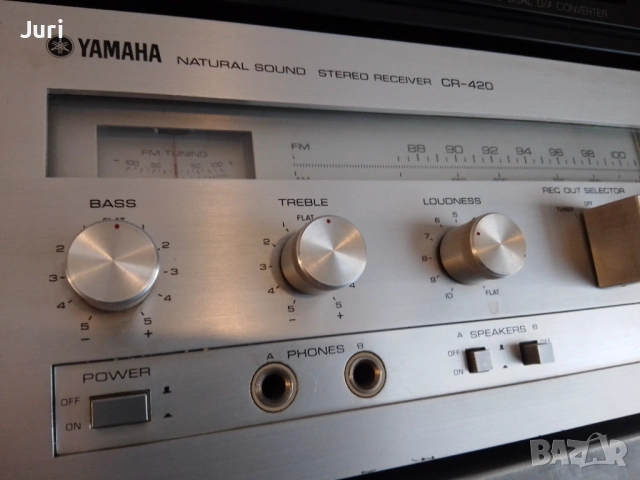 Yamaha cr 420 ресивър 1977 г., снимка 2 - Ресийвъри, усилватели, смесителни пултове - 52733067