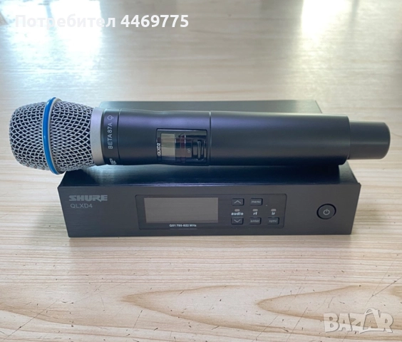 Микрофон Shure Qxld4, снимка 5 - Аудиосистеми - 51585279