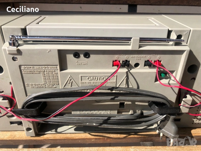 Радиокасетофон 💥SONY CFS 3000S-(Japan), снимка 10 - Радиокасетофони, транзистори - 53761304