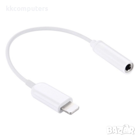 Кабел AUX MBX само за музика, 3.5мм към iPhone 5/6,6s,6 Plus,6+/7,7 Plus,7+/8,8 Plus,8+/XR/XS,XS Max