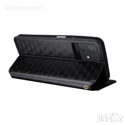 Cubot Note 50 Кожен Калъф Rhombus PU + TPU с магнитно закопчаване, снимка 7 - Резервни части за телефони - 51692187