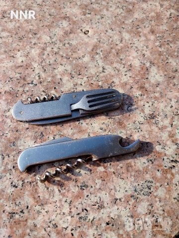 Старо джобно ножче + отварачка , снимка 2 - Антикварни и старинни предмети - 53752724