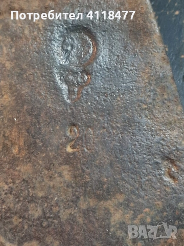 Немски топор 2000гр., снимка 3 - Други инструменти - 53937755