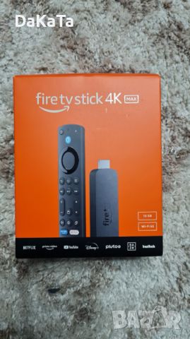 Amazon Fire TV 4K MAX 2023 НОВ НЕ Отварян, снимка 1 - Плейъри, домашно кино, прожектори - 42328762