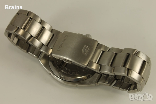 Мъжки Стоманен Кварцов Часовник CASIO Edifice EF-125, снимка 7 - Мъжки - 52509744
