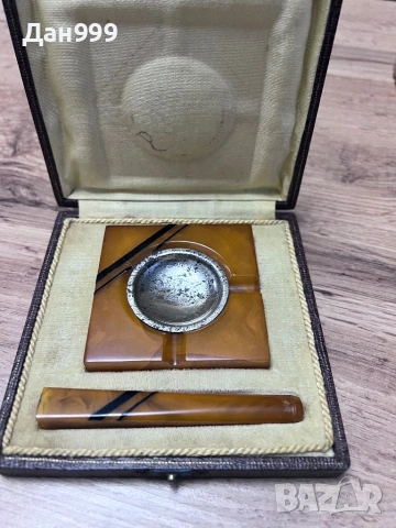 Луксозен подаръчен комплект за пушач, снимка 8 - Антикварни и старинни предмети - 53417128