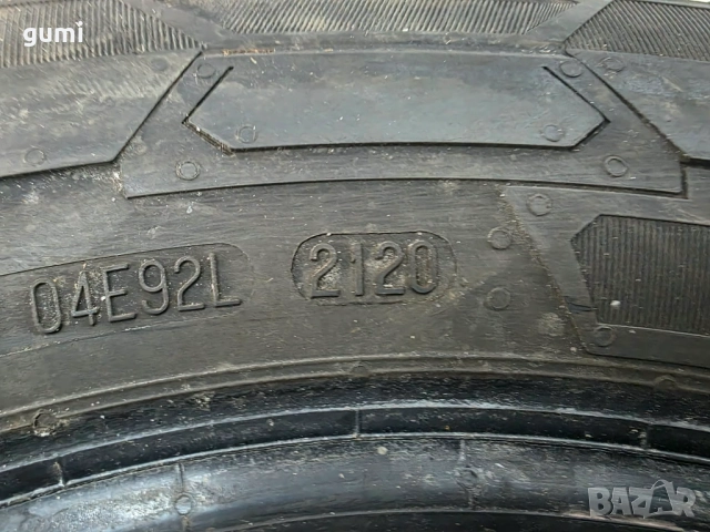 2бр зимни гуми за бус 205/65/16C CONTINENTAL L04533 , снимка 4 - Гуми и джанти - 52925767