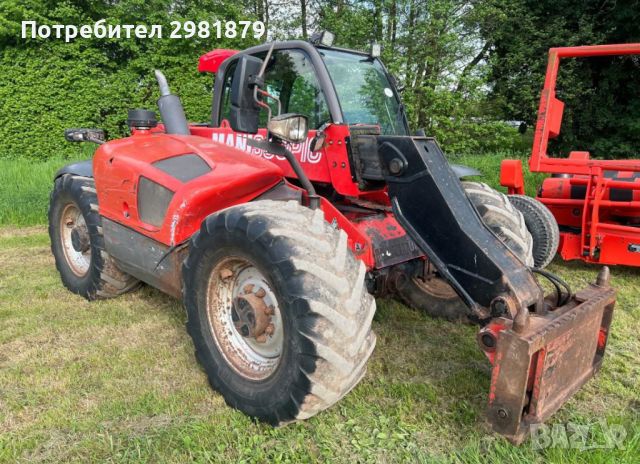 Телескопичен товарач фадрома Manitou Маниту MLT 634, снимка 2 - Селскостопанска техника - 46066227