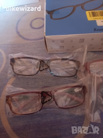 Очила за четене комплект 4 броя +2.75 НОВИ, снимка 3 - Слънчеви и диоптрични очила - 52140853