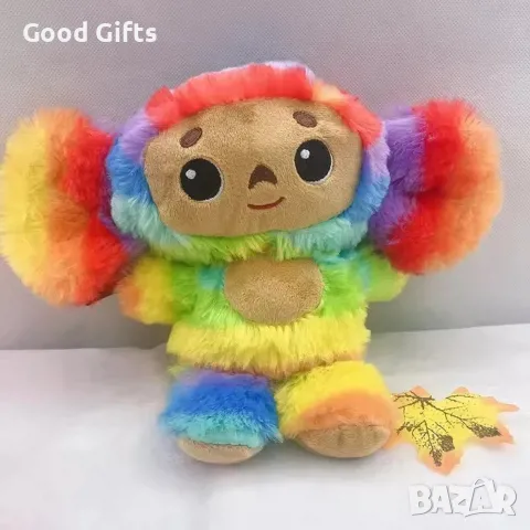 Плюшена Чебурашка различни цветове плюшена играчка 25см, снимка 7 - Плюшени играчки - 50100477