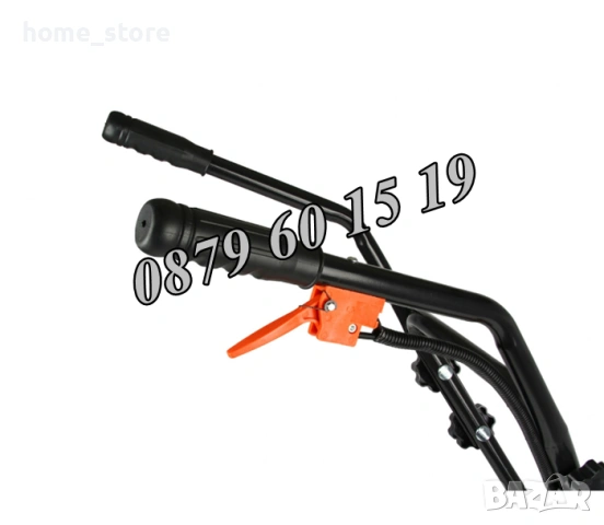 Бензинова мотофреза 74 куб, бензинов мотокултиватор, снимка 4 - Градинска техника - 53710231