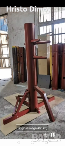 винг чун дървен манекен за тренировка 