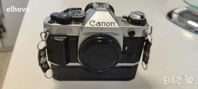 Фотоапарат Canon AE-1, снимка 2 - Фотоапарати - 50873183