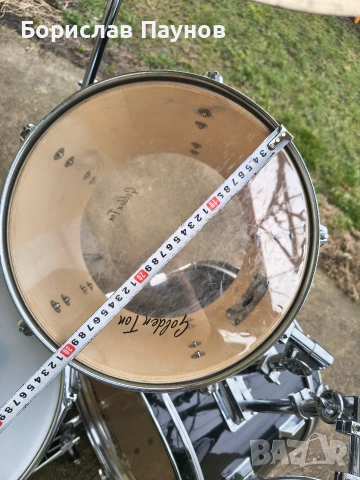Комплект барабани "Golden ton", снимка 2 - Ударни инструменти - 54274898