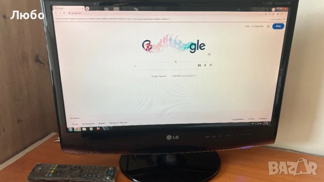 Монитор-Телевизор 22’ LG M2262D, снимка 2 - Телевизори - 53710713