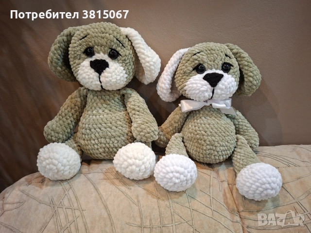 Амигуруми кученца