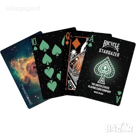 Карти за игра Bicycle Stargazer 203 нови, снимка 3 - Карти за игра - 52152776