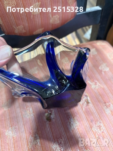 красива бонбониера мурано арт деко, снимка 4 - Колекции - 52875403
