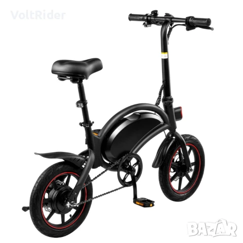 Сгъваемо електрическо колело DYU D3F 500W 36V 10Ah, снимка 2 - Велосипеди - 51382153