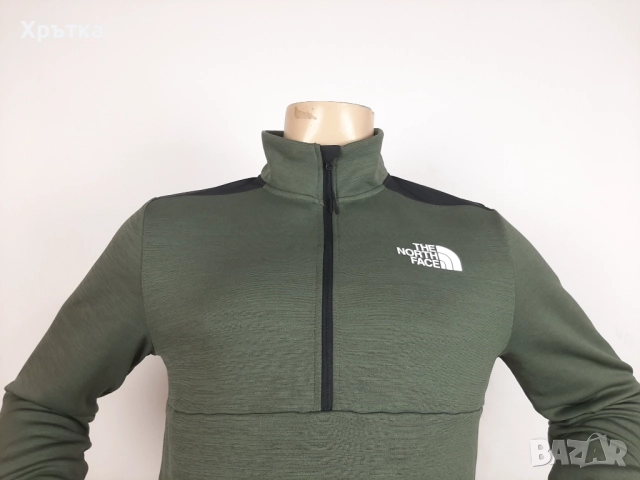 The North Face Mountain Athletics - Оригинална мъжка блуза с цип р-р M, снимка 5 - Блузи - 51526696