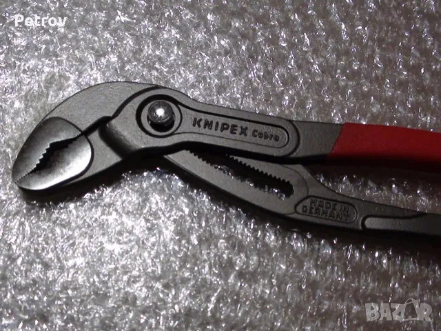 KNIPEX 87 01 300 Cobra - Made in Germany - ЧИСТО НОВИ Клещи Гарги / Директно от Германия / ORIGINAL , снимка 9 - Клещи - 44687567