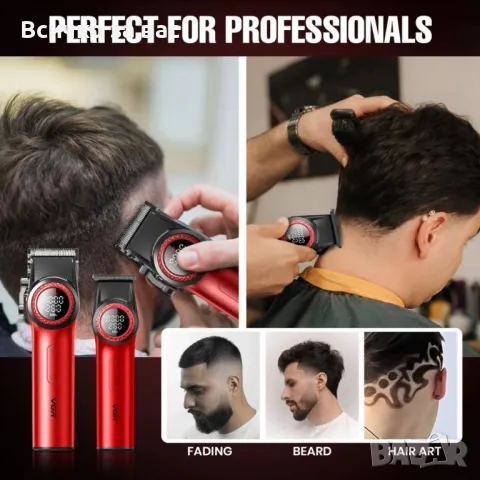 Професионален комплект за бръснене VGR V-001PRO и V-977 – максимална прецизност и мощност в едно, снимка 6 - Други - 50395973