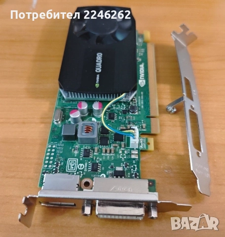 Видеокарта Nvidia Quadro K620 low profile, снимка 1 - Видеокарти - 33037959