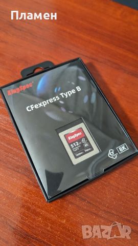 Карта памет Cfexpress type B 512GB, снимка 1