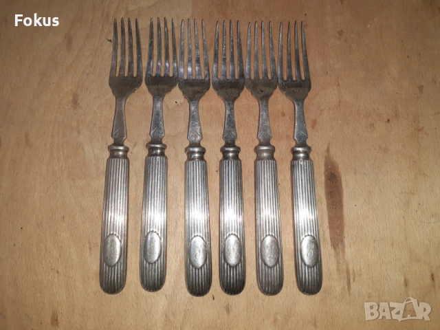 Страхотни стари антикварни вилици посребрени и маркирани
