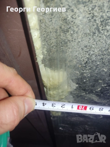 Голямо стъкло с дебелина 5мм и размери 175/74см, снимка 2 - Дограми - 53591513