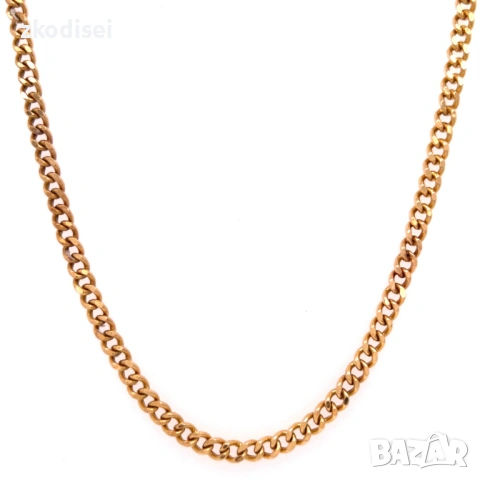 Златен синджир 9,32гр. 57,0см. 14кр. проба:585 модел:37284-6, снимка 2 - Колиета, медальони, синджири - 54051490