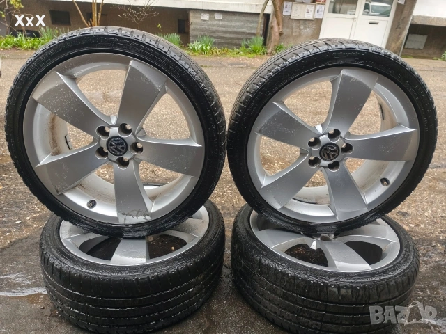 Оригинални джанти 5х100 17" VW Audi Seat Skoda, снимка 3 - Гуми и джанти - 54164389