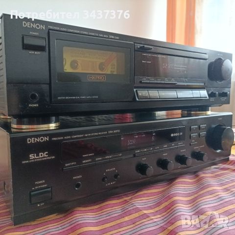 Ресийвер DENON DRA-385RD, снимка 8 - Ресийвъри, усилватели, смесителни пултове - 46660785