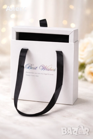 Сребърна гривна 925 + ПОДАРЪК 3 талисманчета  Mom/best frien, снимка 5 - Гривни - 52852171