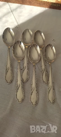 Комплект 18 броя посребрени прибори за хранене* SOLINGEN 100*, снимка 5 - Прибори за хранене, готвене и сервиране - 51058642