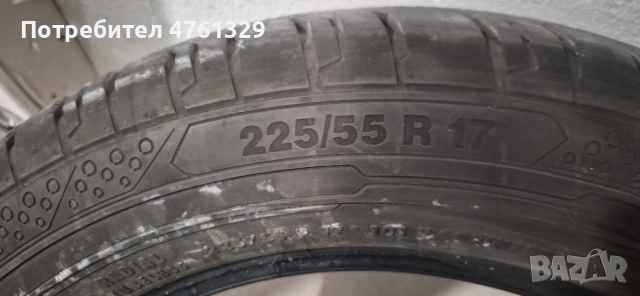 Летни гуми 225 50 17, снимка 2 - Гуми и джанти - 53786410