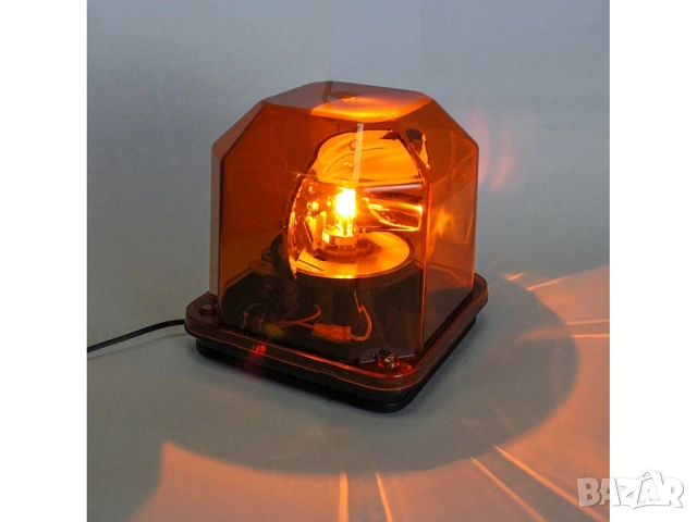 Аварийна лампа 12V – сигнална лампа / маяк / буркан за камион, трактор и пътна помощ, снимка 2 - Аксесоари и консумативи - 53718488