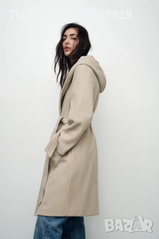 Ново палто Zara, размер XS/S, снимка 2 - Палта, манта - 51512356