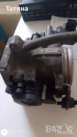 Дроселова клапа за BMW- БМВ-Е46-1.6-1.8 бензин комплект с гофрето и дебитомера