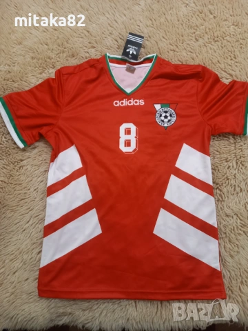 Мъжка тениска Стоичков N8 adidas, снимка 2 - Тениски - 54221780