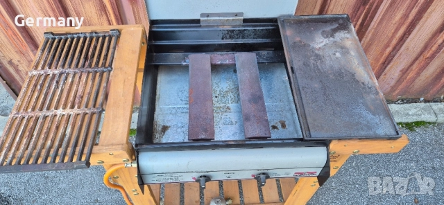 немско газово барбекю на газ скара чугун landman weber, снимка 8 - Скари - 52226988