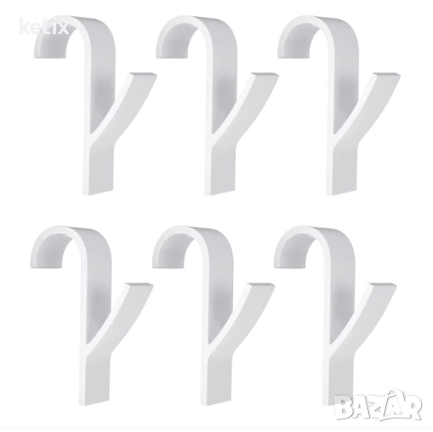 Куки за радиатор 6 броя, снимка 2 - Други стоки за дома - 53957047