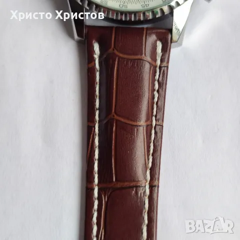 Мъжки луксозен часовник Breitling Chronometer Navitimer , снимка 7 - Мъжки - 47235410