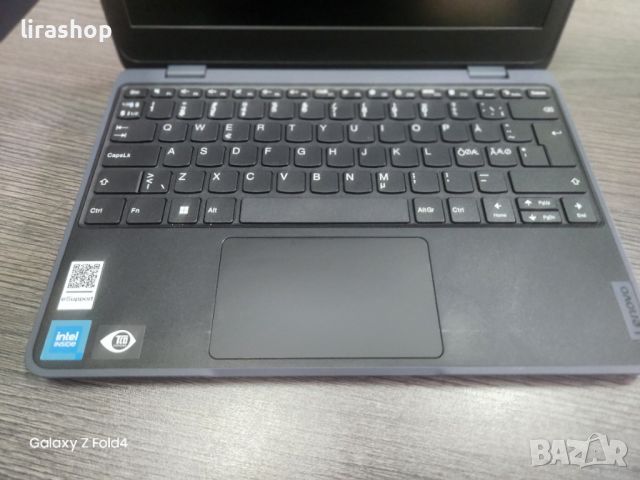 Промо ЦЕНА! Лаптоп Lenovo 100w Gen 4 с 13th Gen Intel N100| 4GB DDR5| SSD 128GB NVMe | Wi-Fi 6 и 4К, снимка 6 - Лаптопи за работа - 45943211